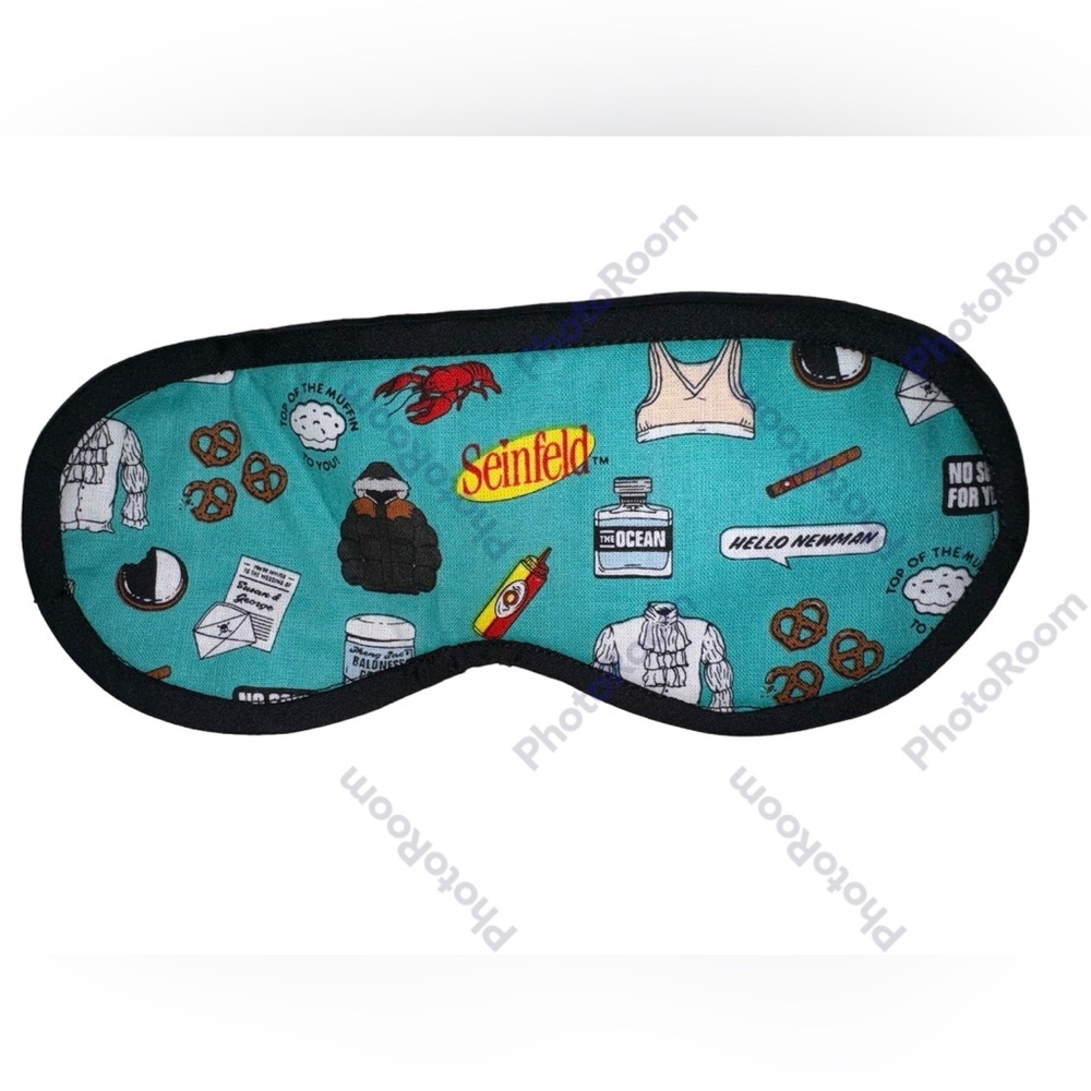 Seinfeld collage green print, travel mask cotton perfect gift idea summer fly